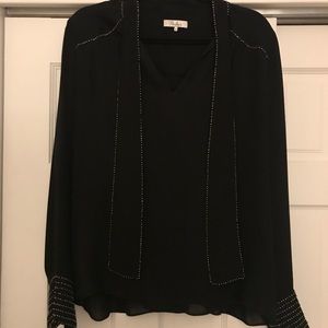 Parker joy silk blouse M